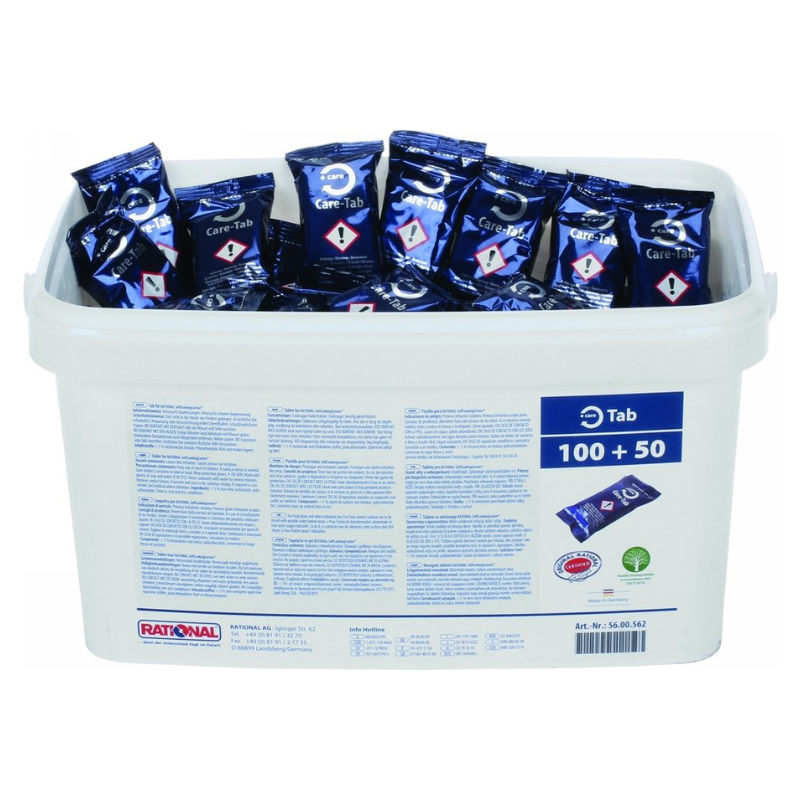 Confezione 150 Pastiglie Detergenti RATIONAL 56.00.562 Pulizia Forno